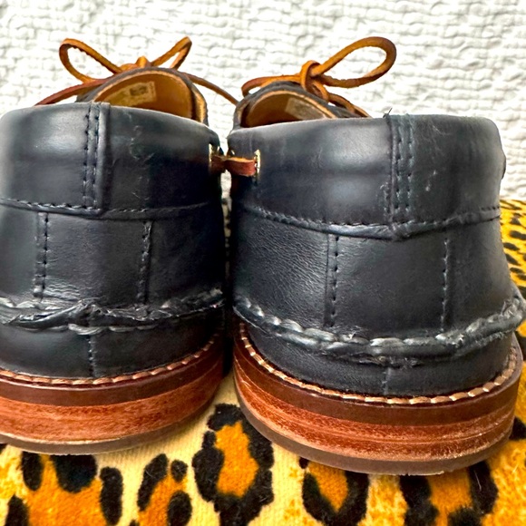 Sperry Navy and Tan Loafers main image 8